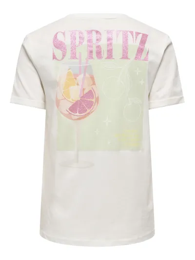 ONLY - KITA / White - Női póló