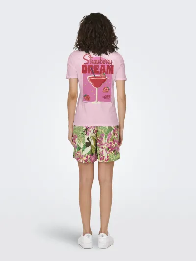 ONLY - KITA / Red - Női póló