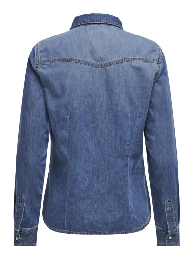 ONLY - ALEXA / Blue - Női farmer ing