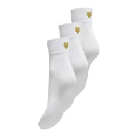 ONLY - TINE / White - Női zokni szett - 3 db