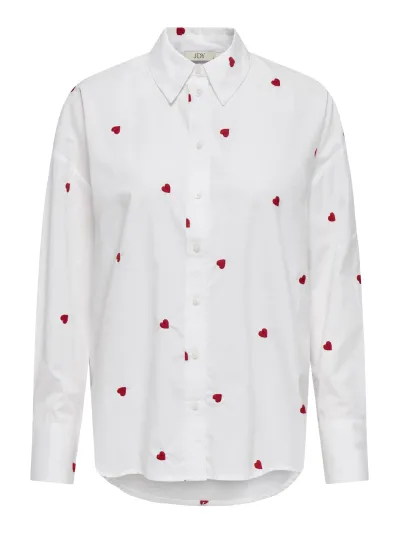 JDY - NELLY / White - Női blúz