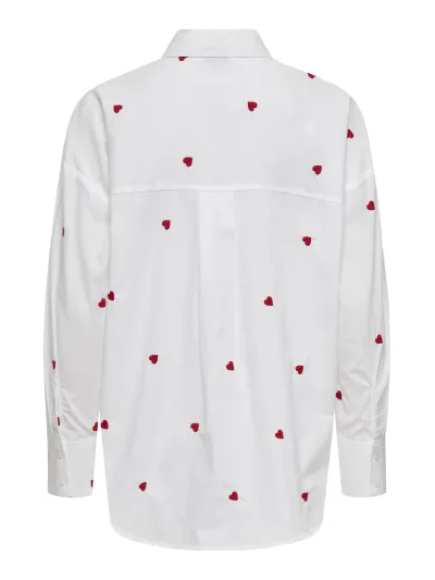 JDY - NELLY / White - Női blúz