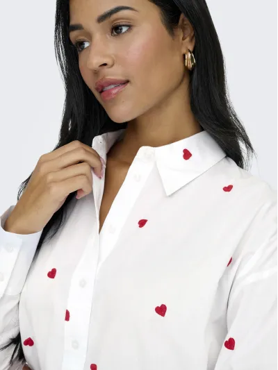 JDY - NELLY / White - Női blúz