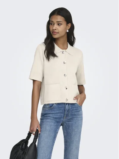 JDY - PRIME / White - Női kardigán