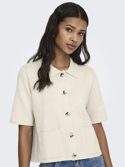 JDY - PRIME / White - Női kardigán