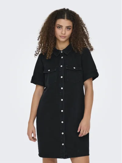 ONLY - LISA / Black - Elegáns Női ruha