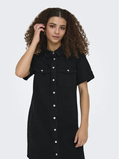 ONLY - LISA / Black - Elegáns Női ruha