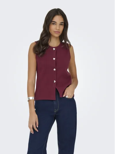 Only - IBI - Női kötött mellény