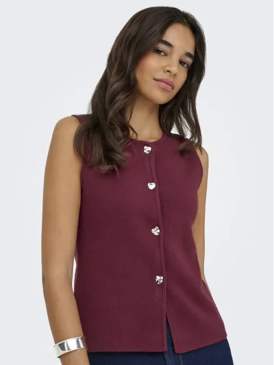 Only - IBI - Női kötött mellény