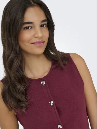 Only - IBI - Női kötött mellény