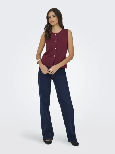 Only - IBI - Női kötött mellény