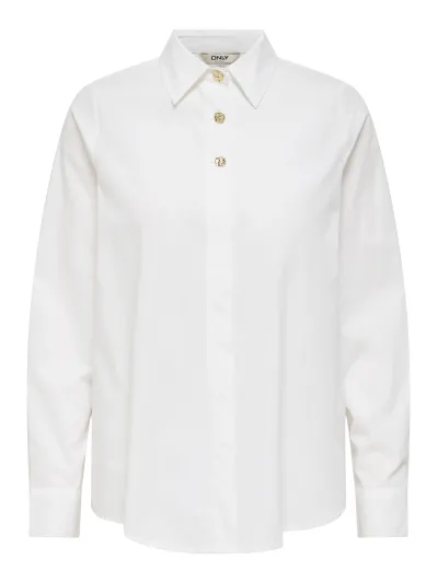 ONLY - SABLE / White - Női ing