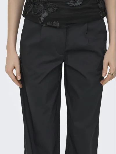JDY - MIO / Black - Elegáns Női nadrág