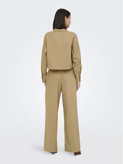 JDY - MIO / Brown - Elegáns Női nadrág