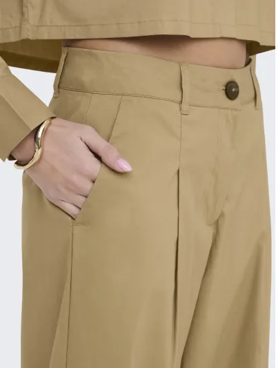 JDY - MIO / Brown - Elegáns Női nadrág