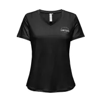 Only Play - SAVE / Black - Női sport póló