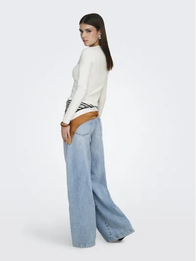 ONLY - BETTY / White - Női kardigán