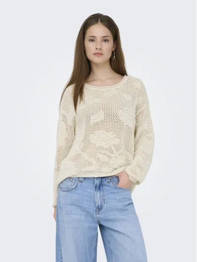 ONLY - SEASIDE / Pink - Elegáns Női pulóver