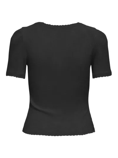 ONLY - NICOLE / Black - Női póló