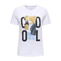 ONLY - TEDDY / White - Női póló