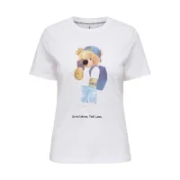 ONLY - TEDDY / White - Női póló