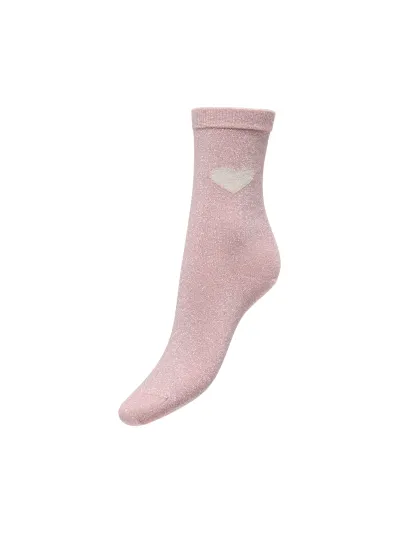 ONLY - NORMA / Glitter Pink - Női zokni