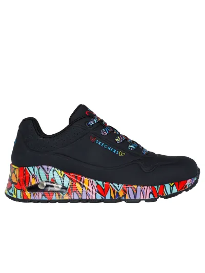 Skechers - UNO / RAVAGED LOVE - Sneaker Női utcai cipő