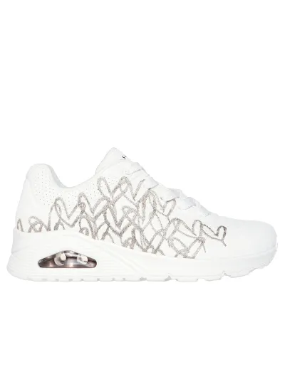 Skechers - UNO / GOLDEN HEART - Sneaker Női utcai cipő