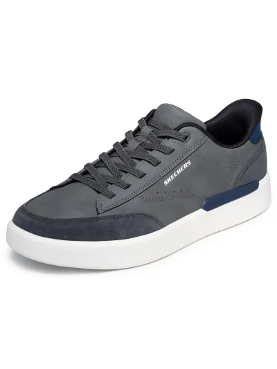 Skechers - VERLOMA/RADICAL - Bőr Slip-Ins Sneaker Férfi utcai cipő