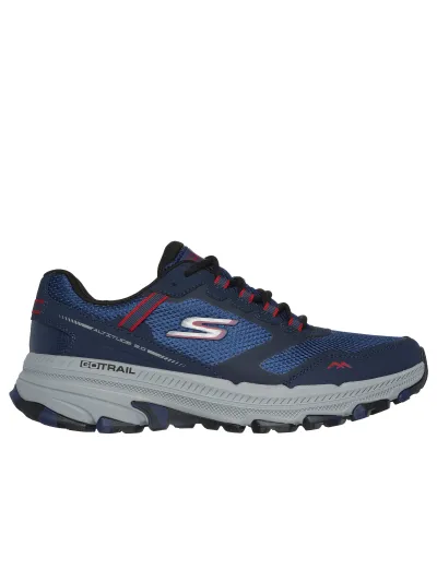 Skechers - Trail Air Mesh Lace Up W/ Lea - Férfi Futócipő