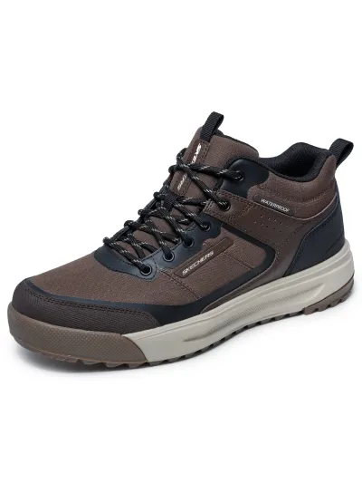 Skechers - URBAN STREET HIKER - Vízálló Bőr Férfi Bakancs