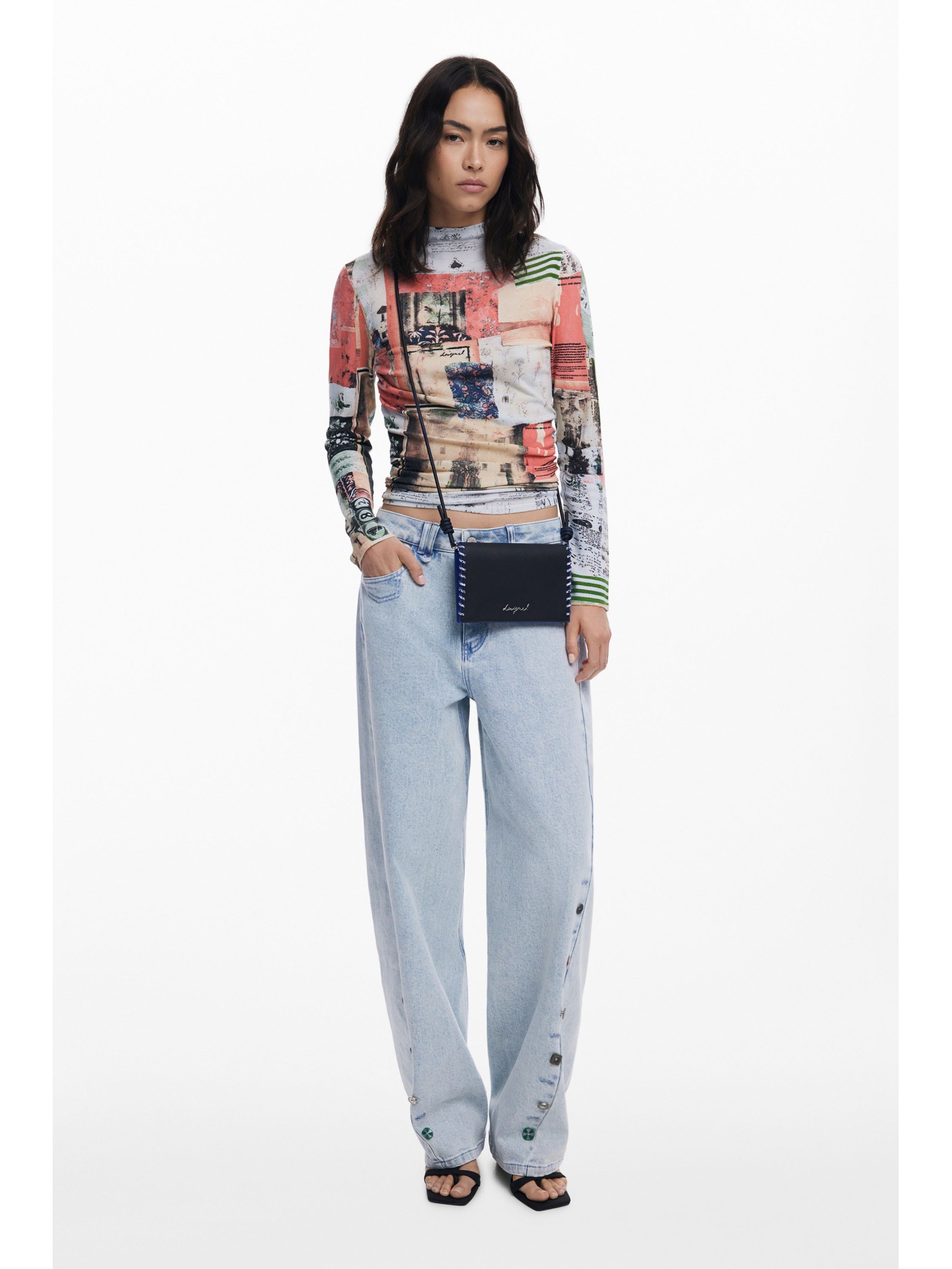 Desigual - CAPSULE TINY ZIP - 2in1 Női pénztárca