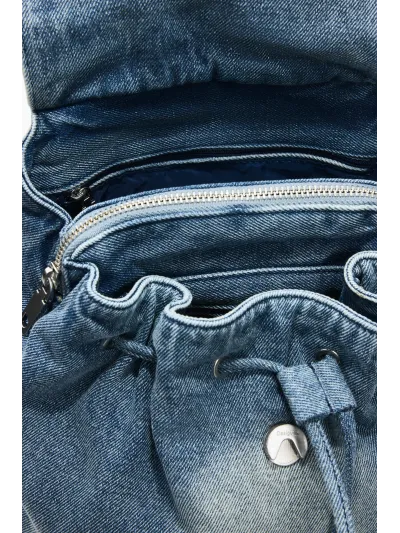 Desigual - HALF LOGO DENIM LUENA MINI - Női hátizsák