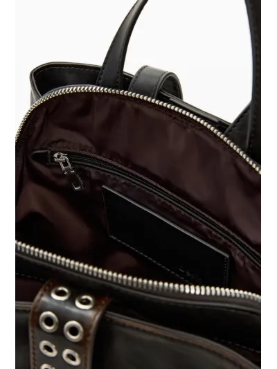 Desigual - CURIO CHOCO SUMY MINI - Női hátizsák