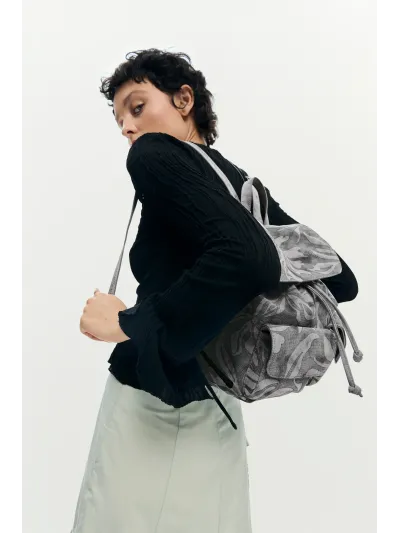 Desigual - OBSIDIAN BLACK PRISA MINI - Női hátizsák