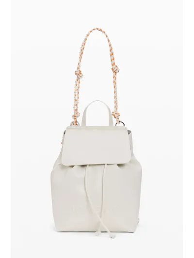 Desigual - HALF LOGO LUENA MINI ECRU - Női hátizsák