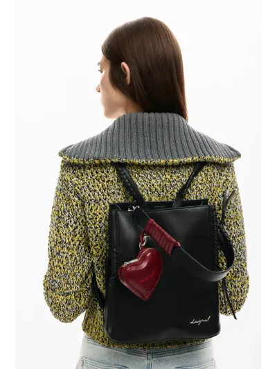 Desigual - TORIO BLACK SUMY MINI SOFT - Női hátizsák