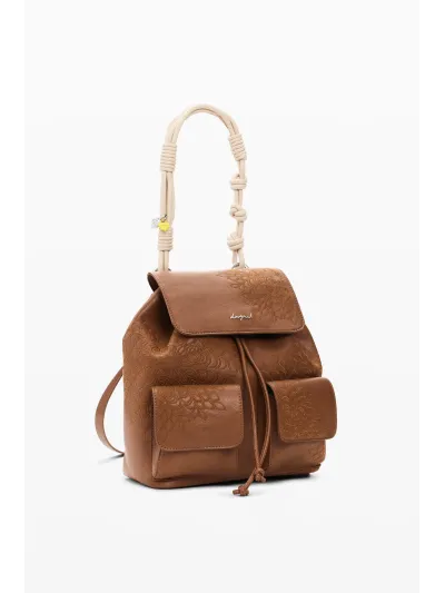 Desigual - SIERRA PRISA MINI CAMEL - Női hátizsák