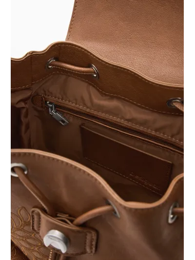 Desigual - SIERRA PRISA MINI CAMEL - Női hátizsák