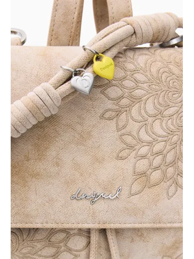 Desigual - SIERRA PRISA MINI SAND - Női hátizsák