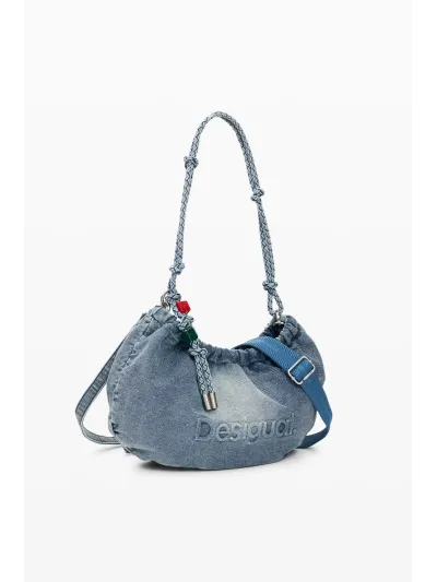 Desigual - HALF LOGO DENIM WAVERLY - Női oldaltáska