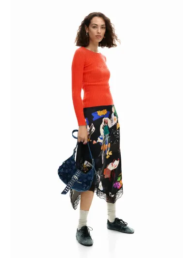 Desigual - CURIO DENIM MARGOT - Női oldaltáska