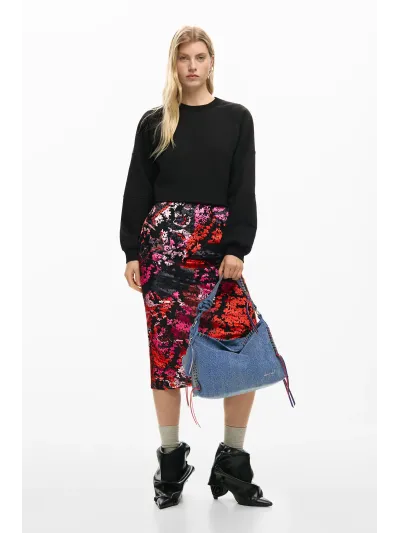 Desigual - TORIO DENIM LEIRIA - Női oldaltáska