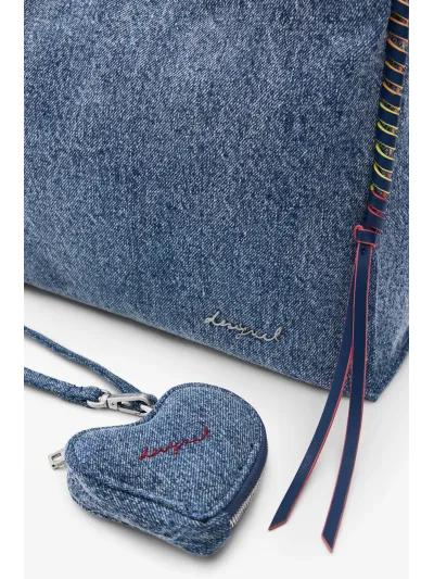 Desigual - TORIO DENIM LEIRIA - Női oldaltáska
