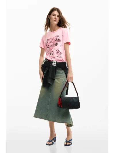 Desigual - ALL MICKEY NARON MEDIUM FLAP - Női oldaltáska