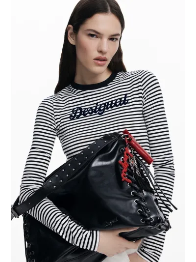 Desigual - GALAXY BLACK LEIRIA - Női oldaltáska