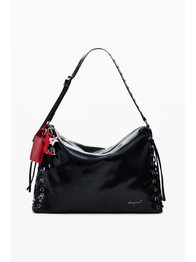 Desigual - GALAXY BLACK LEIRIA - Női oldaltáska