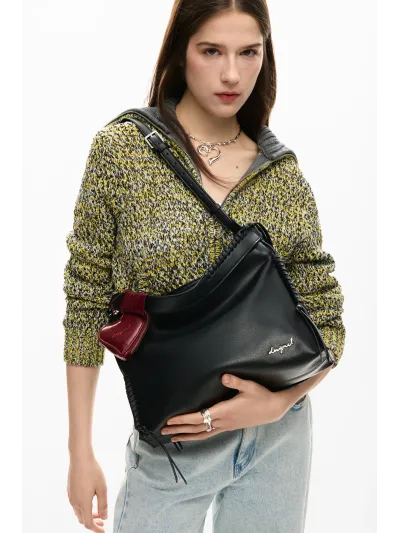 Desigual - TORIO LEIRIA BLACK - Női oldaltáska