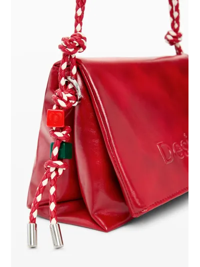Desigual - HALF LOGO VENECIA 4.0 RED - Női oldaltáska