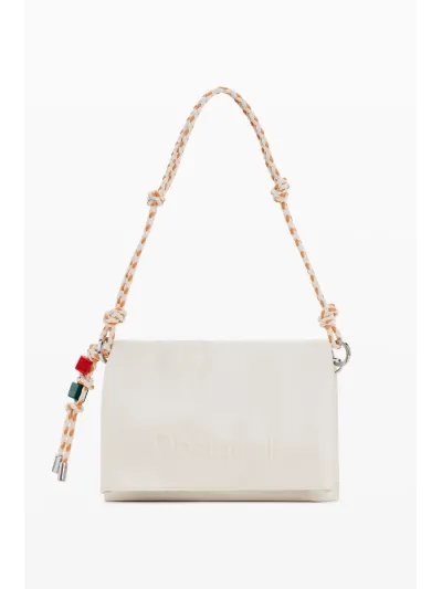 Desigual - HALF LOGO VENECIA 4.0 ECRU - Női oldaltáska